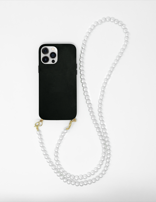 Long Pearl Chain Case iPhone 14 pro
