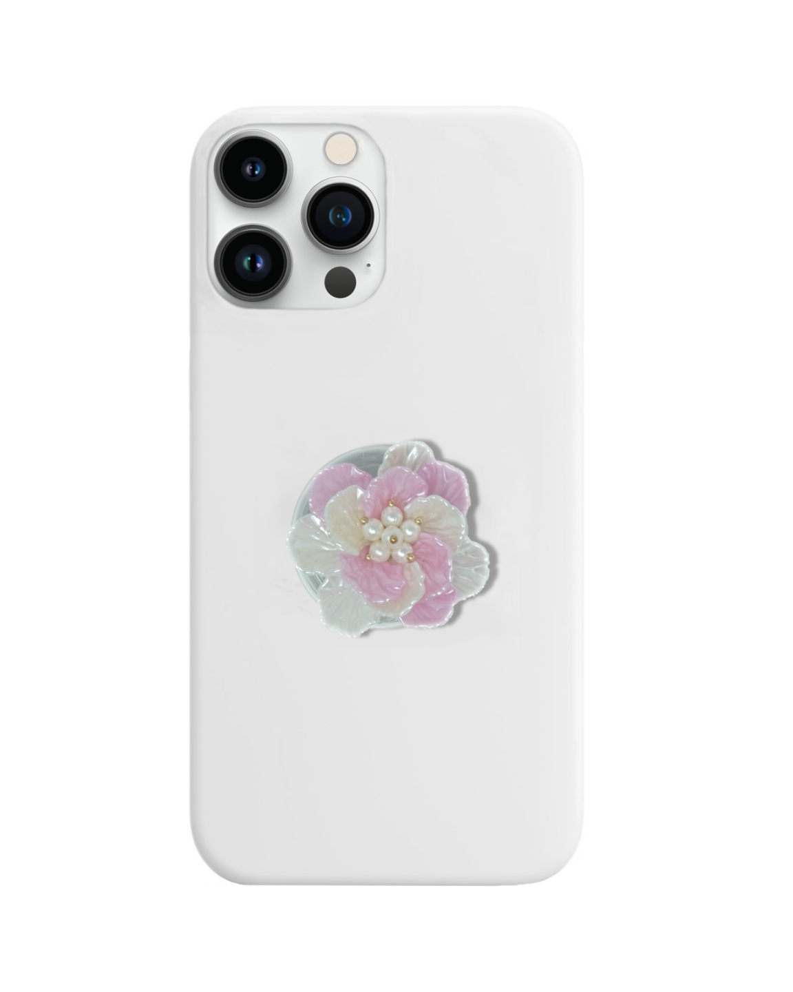 Dahlia White Case iPhone 13 Pro Max