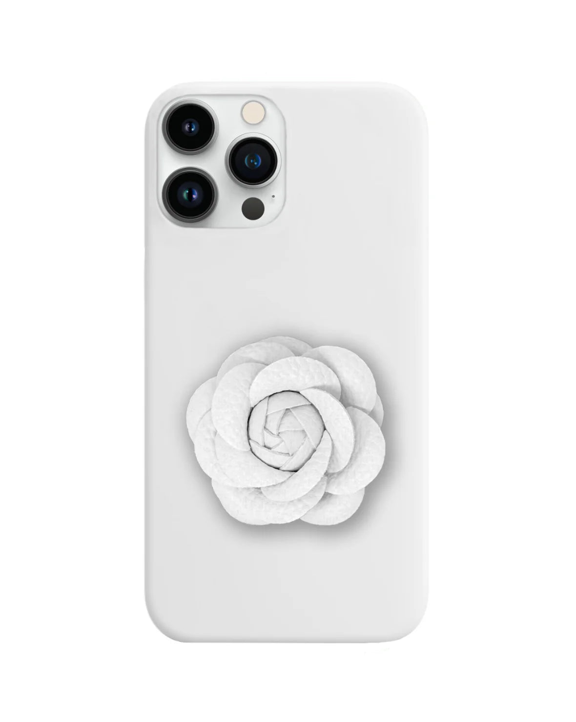 White Camellia  Finger Grip
